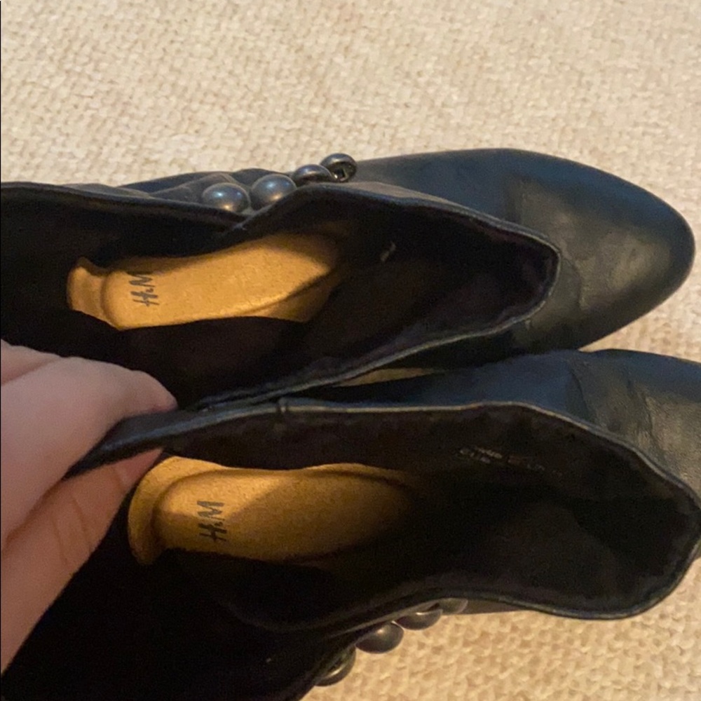 Button black boots - Picture 7 of 7